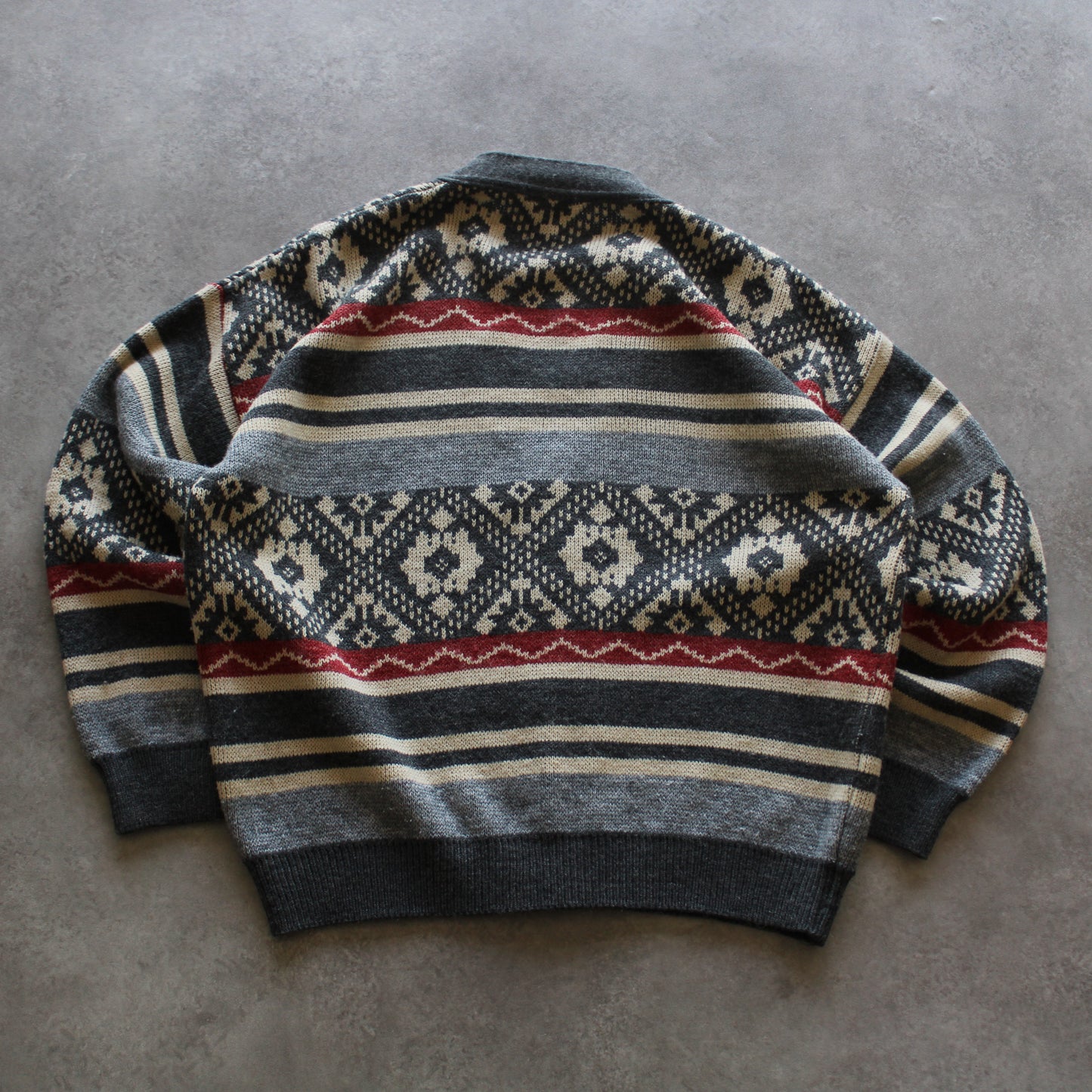 Game Over Vintage Knitted Cardigan (Man-M)