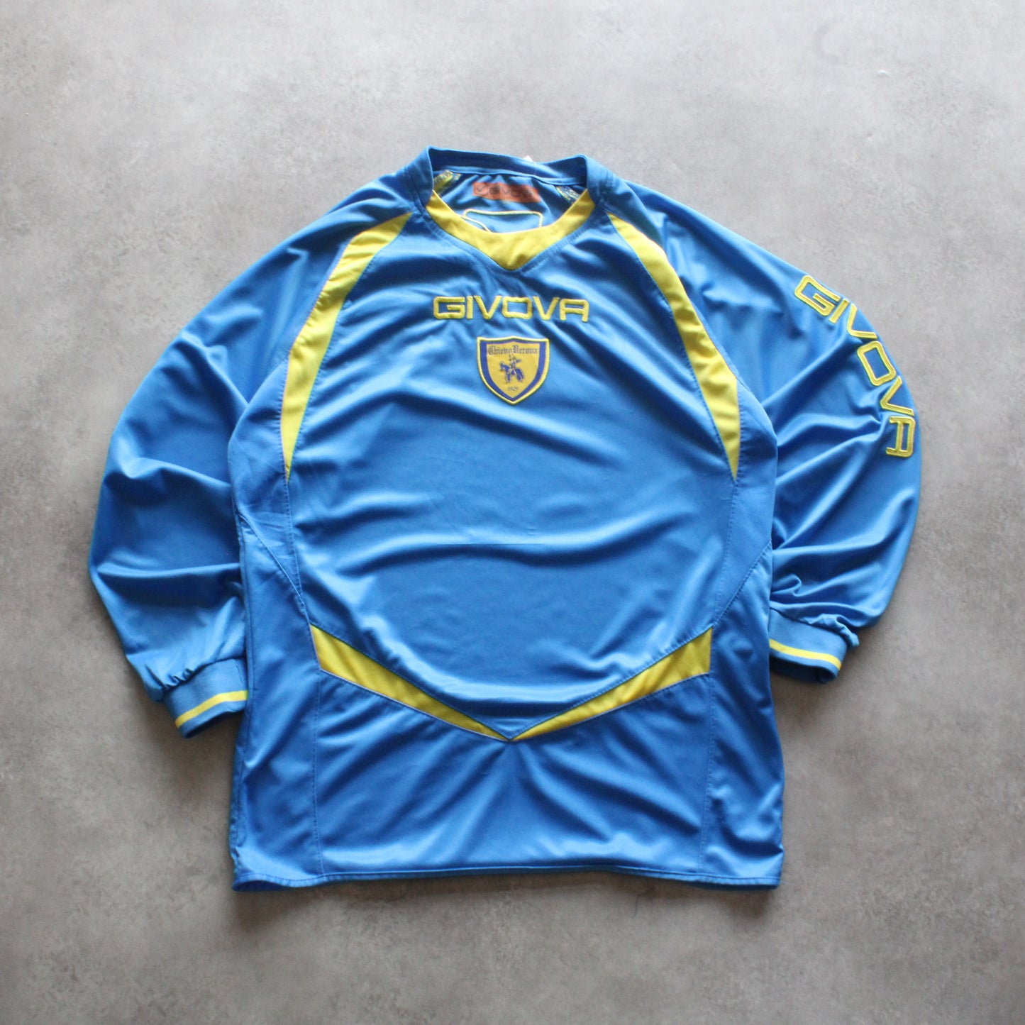 Givova Embrioed Long Sleeve Jersey Shirt (Man-XL)
