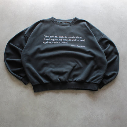 LFDY Embrioed Crewneck Sweater (Man-L)
