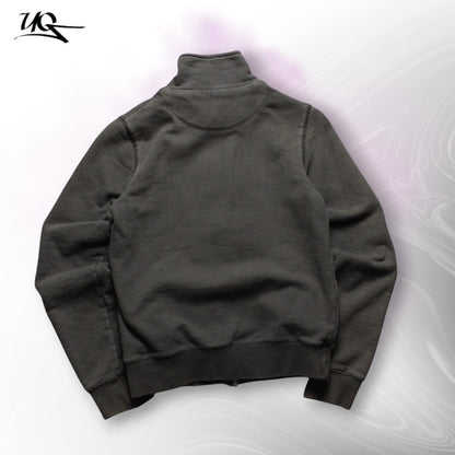 Fcuk Jeans Pullover mit durchgehendem Reißverschluss (Damen, S) 