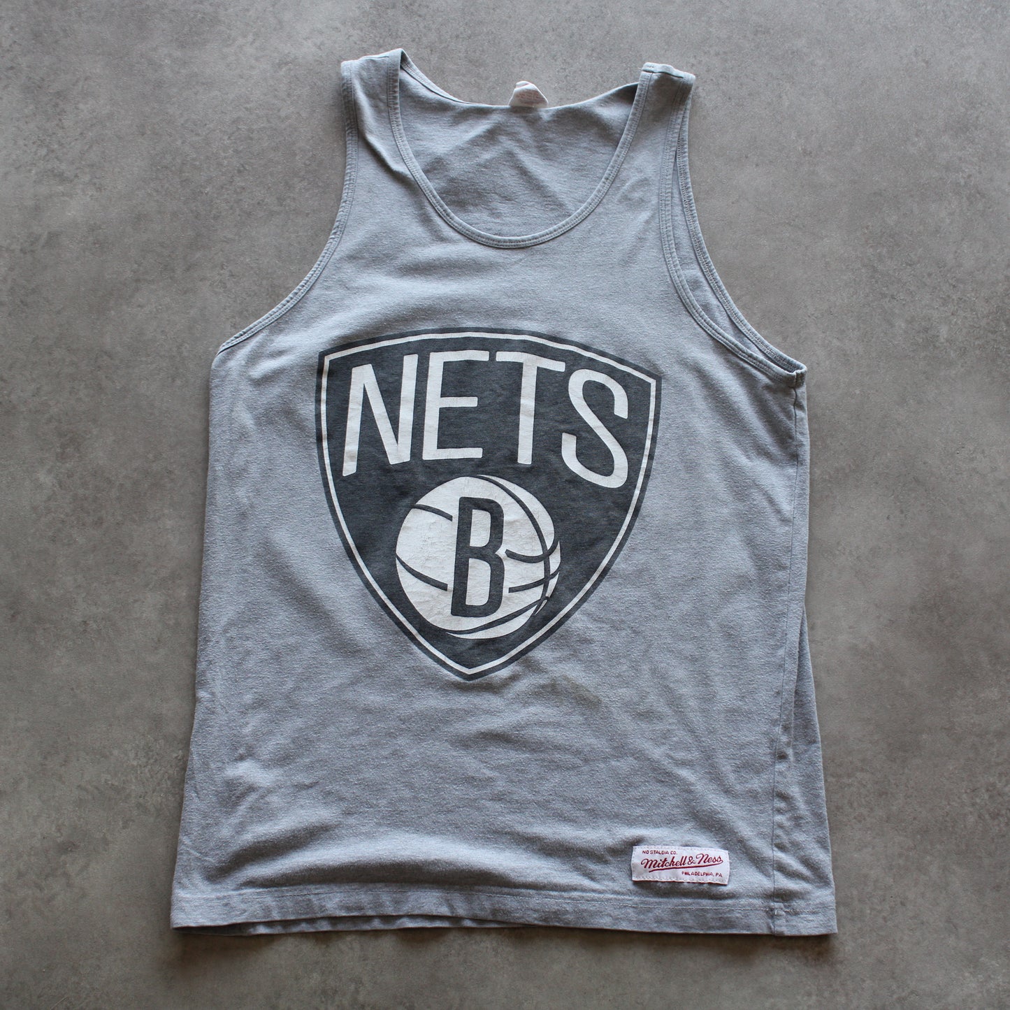Mitchell & Ness Printed Tank Top (Man-S) [SPOTTED]