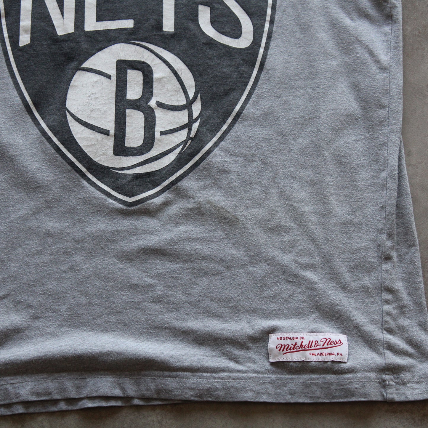 Mitchell & Ness Printed Tank Top (Man-S) [SPOTTED]