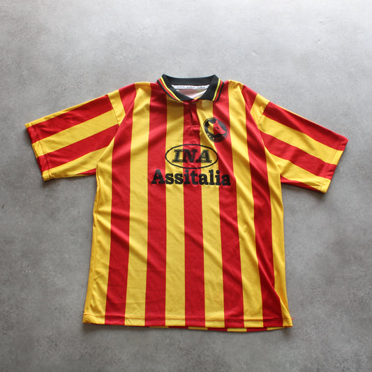 Roma Printed Polo Jersey (Man-XL)