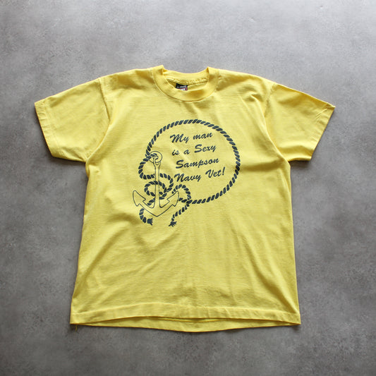 Navy Vet Printed T-Shirt (Man-L)