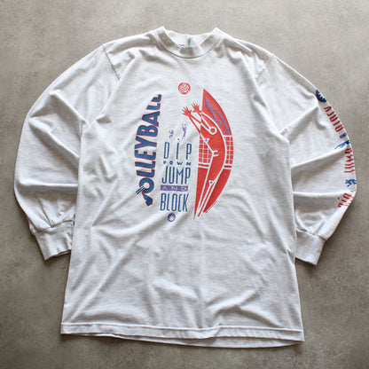 MB Sportswear Vintage Printed Long Sleeve T-Shirt (Man-L)