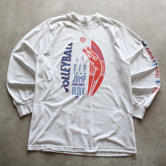 MB Sportswear Vintage Printed Long Sleeve T-Shirt (Man-L)