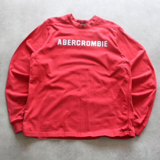 Abercrombie & Fitch Printed Long Sleeve T-Shirt (Man-XL)