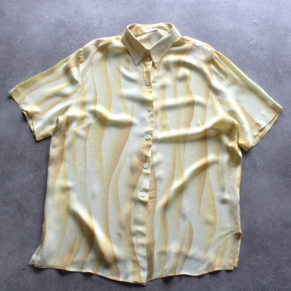 Vintage Orange Short Sleeve Shirt (Man-L)