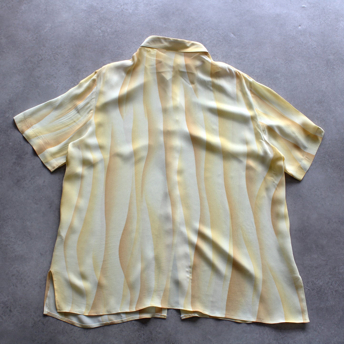Vintage Orange Short Sleeve Shirt (Man-L)