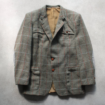 Vintage LEBOLE Checked Wool Blazer (Man-L)