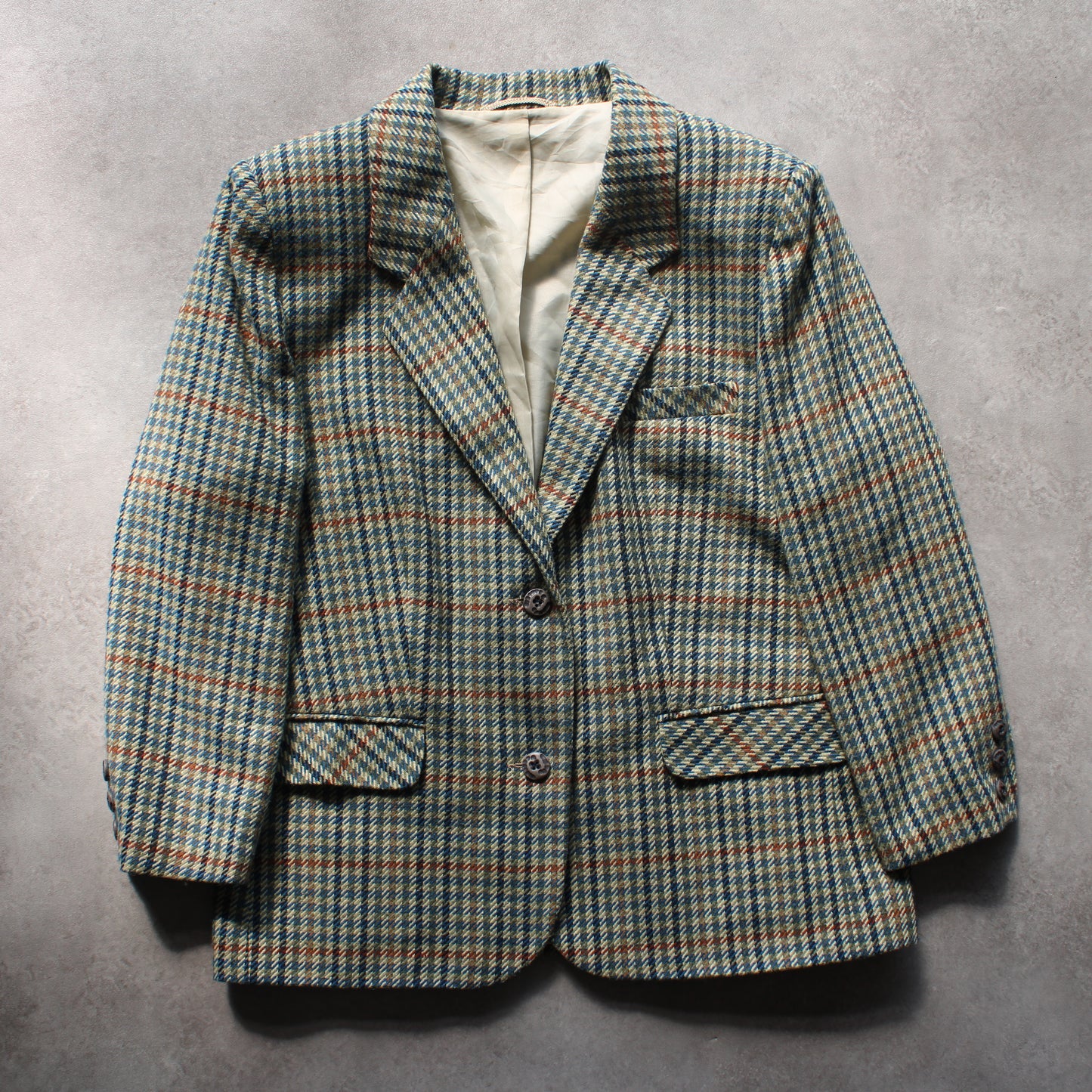 Création Atelier Vintage Checked Blazer(Man-M)