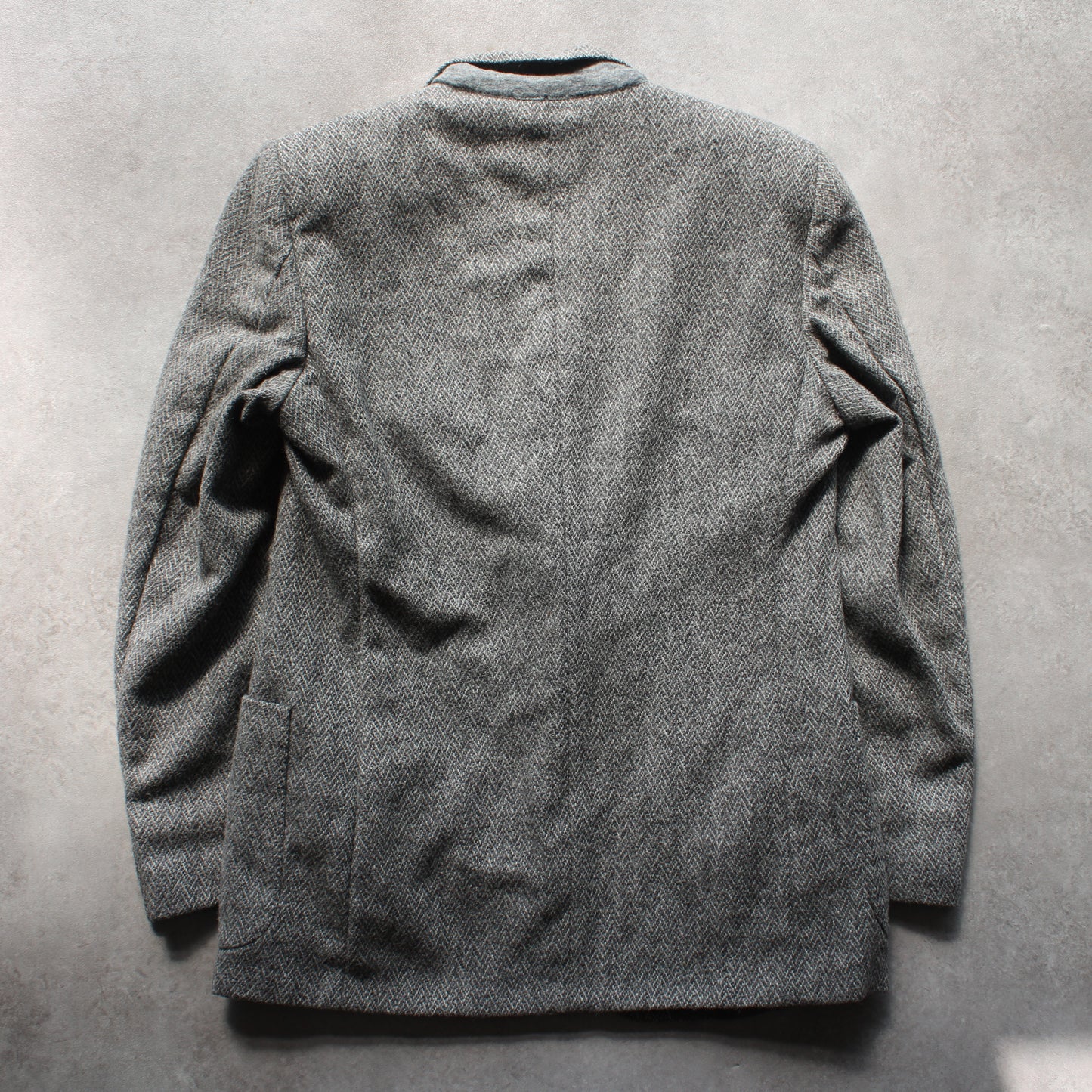 Tessuto Esclusivo Grey Herringbone Blazer (Man-L)